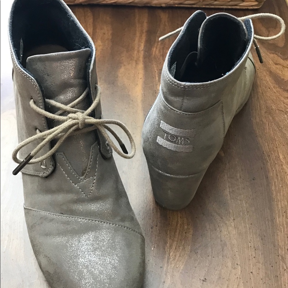 Toms Wedged Boots